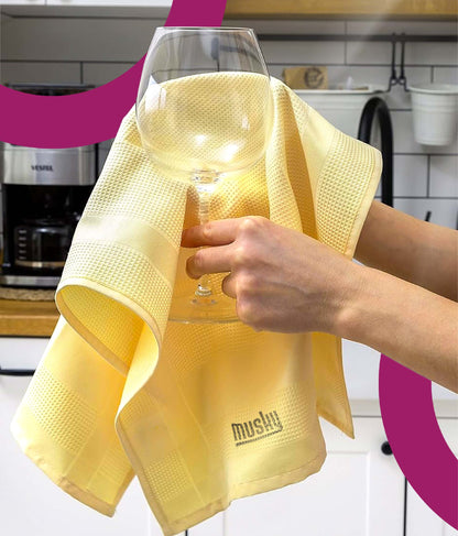 3'lü Sihirli Bez Cam Bezi 40*60cm Gold