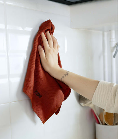 3'lü Sihirli Bez Cam Bezi 40*60cm Kahve