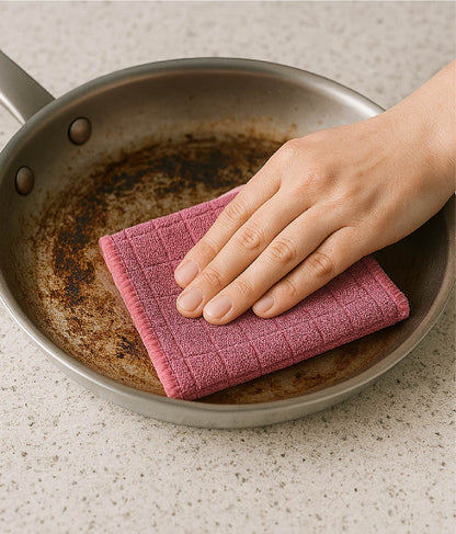 2'li Zor Kir Bezi 35*35cm Koku Yapmaz Telli Bez